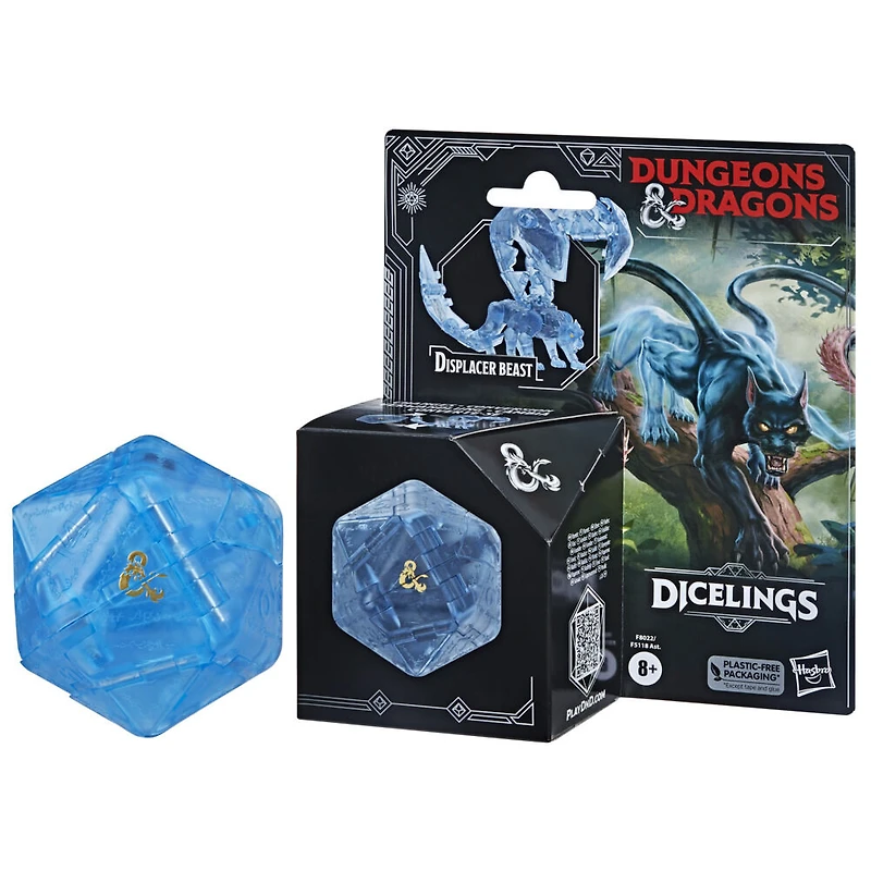 Dungeons and Dragons Dicelings, figurine de collection bête éclipsante convertible en d20 géant