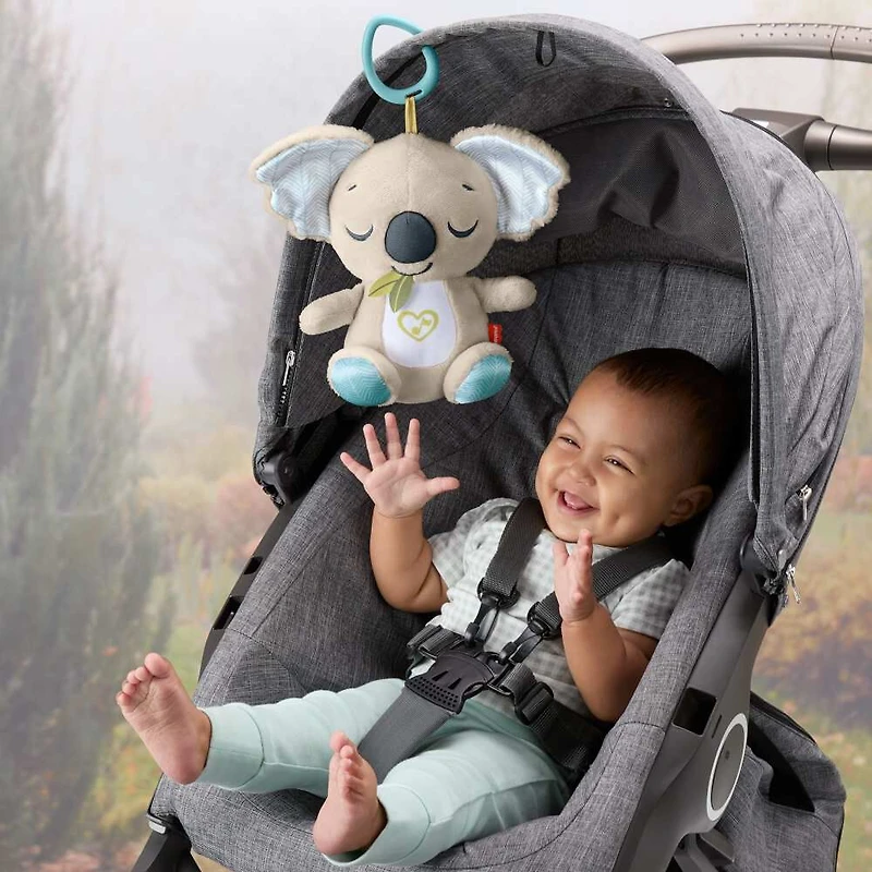 Fisher-Price-Doudou Koala à emporter-veilleuse musicale en peluche