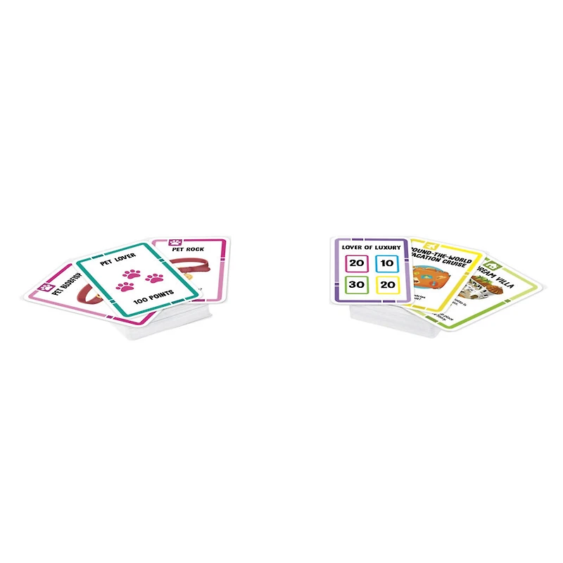 Destins Le jeu de la vie, jeu de cartes rapide pour 2 à 4 joueurs - Édition anglaise