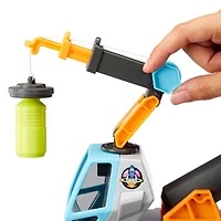 Véhicule-jouet STIM Big Adventures Astromobile avec microscope, grue magnétique, grappin déployable