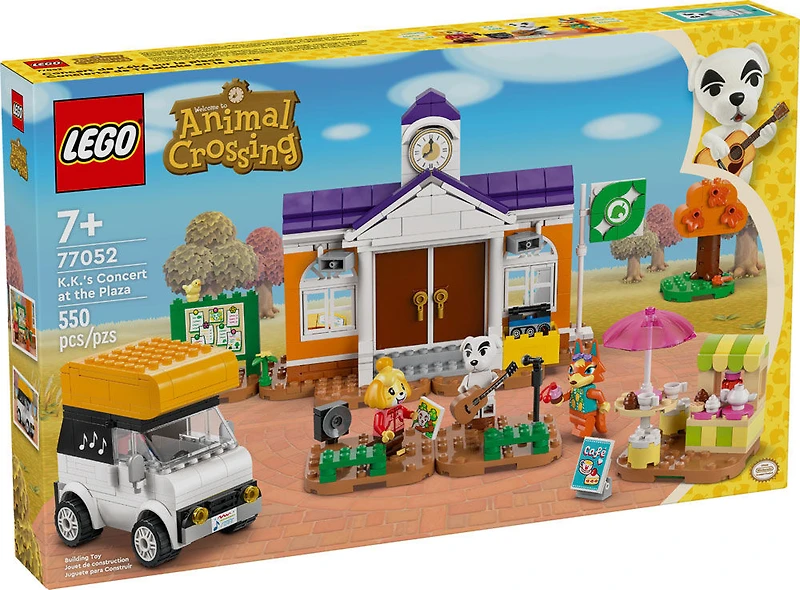 Jouet LEGO Animal Crossing Concert de Kéké sur la place 77502