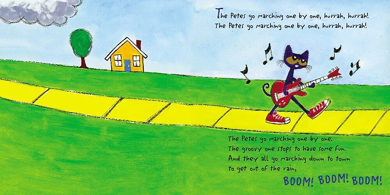 Pete the Cat: The Petes Go Marching - Édition anglaise