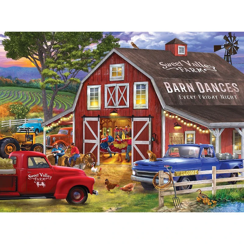 Bigelow Country Cra-Z-Art Casse-têtes 1000pc  - The Barn Dance