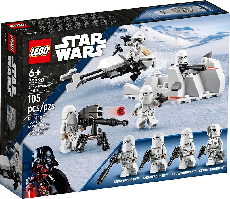LEGO Star Wars Ensemble de combat Snowtroopers 75320 Ensemble de construction (105 pièces)