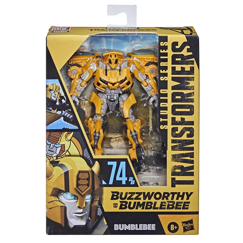 Transformers Bumblebee Studio Series, figurine Bumblebee 74BB de classe Deluxe du film Transformers : La Revanche