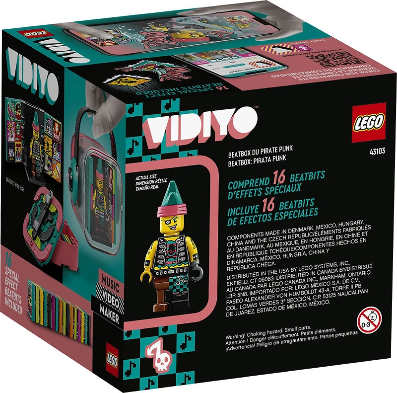 LEGO VIDIYO Punk Pirate BeatBox 43103 (73 pieces)