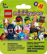 LEGO Minifigures Series 27 Pack - Collectible Minifigure - Mystery Blind Box, 1 of 12 Possible Minifigures - 71048