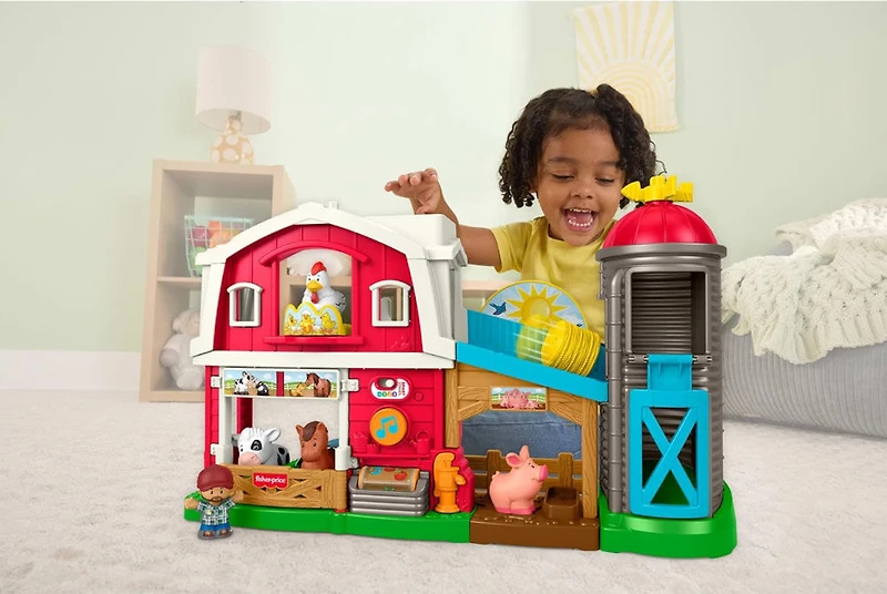 Fisher-Price Little People Les Animaux de la Ferme, multilingue