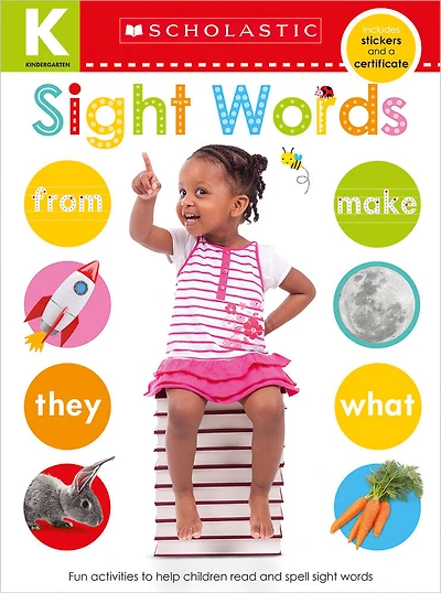 Scholastic Early Learners: Kindergarten Sight Words Skills Workbook - English Edition
