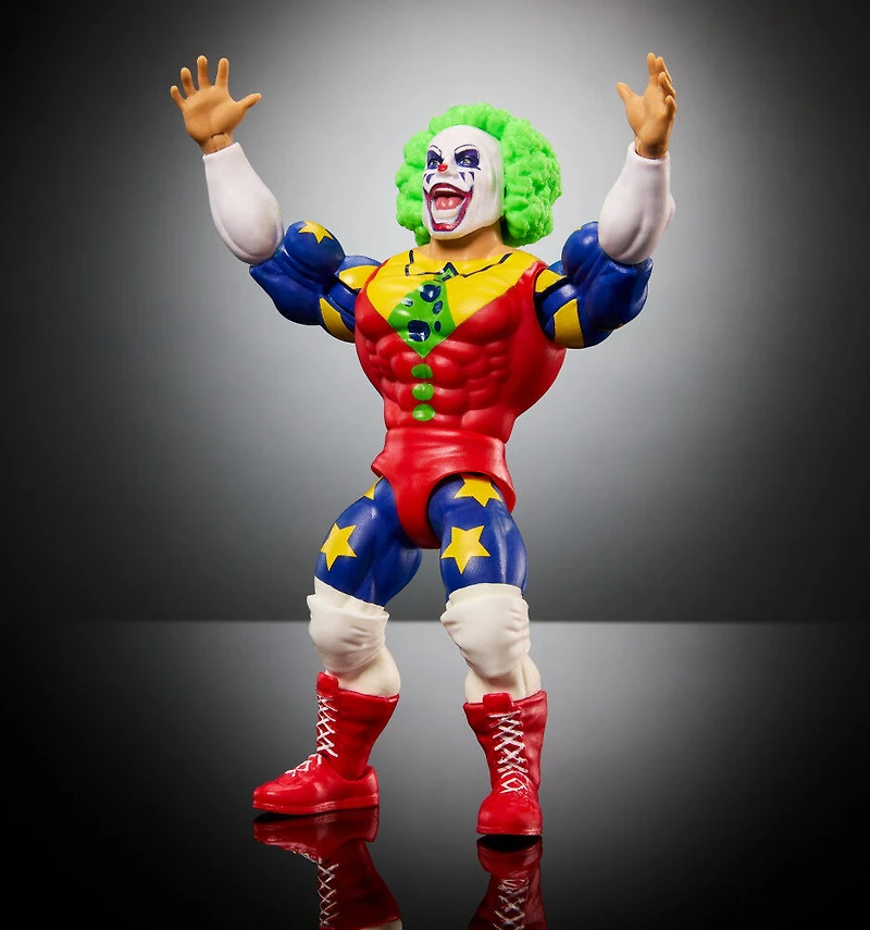 WWE Superstars Figurine articulée et accessoires Doink the Clown