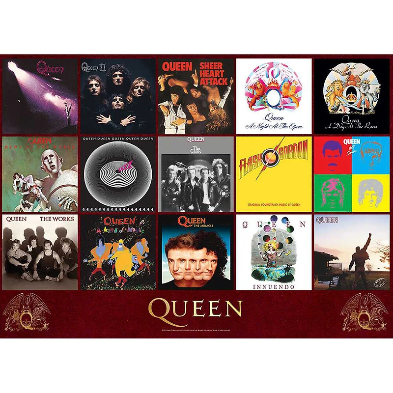 Casse-Tête 1000 Pièces De "Queen Forever" - Édition anglaise