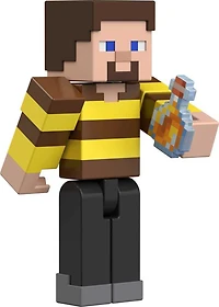 Minecraft - Figurine articulée - Steve Chandail Abeilles