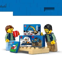LEGO City : La fourgonnette LEGO - Ensemble de construction pour les amateurs d'ensembles de voitures - À partir de 6 ans - 2 figurines - 60500