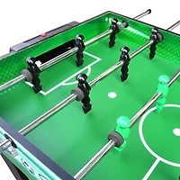 Table de baby-foot multi jeux Playmaker 3-en-un