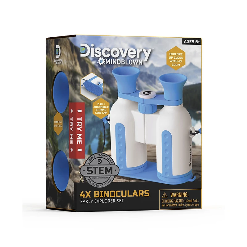 Discovery #MINDBLOWN Jeu de jumelles 4X pour jeunes explorateurs