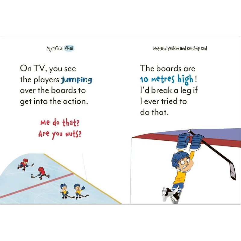 The Hockey Team My First Goal - English Edition