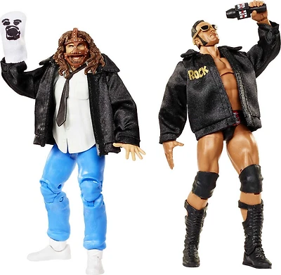 WWE - Collection Elite - Coffret de 2 - Rock 'N' Sock Connection!
