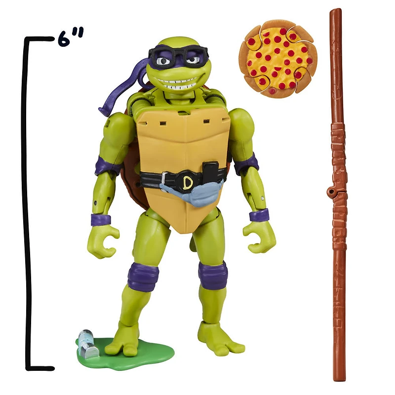 Tales of Teenage Mutant Ninja Turtles: Mutations Deluxe - Figurine de Donatello Pet to Ninja