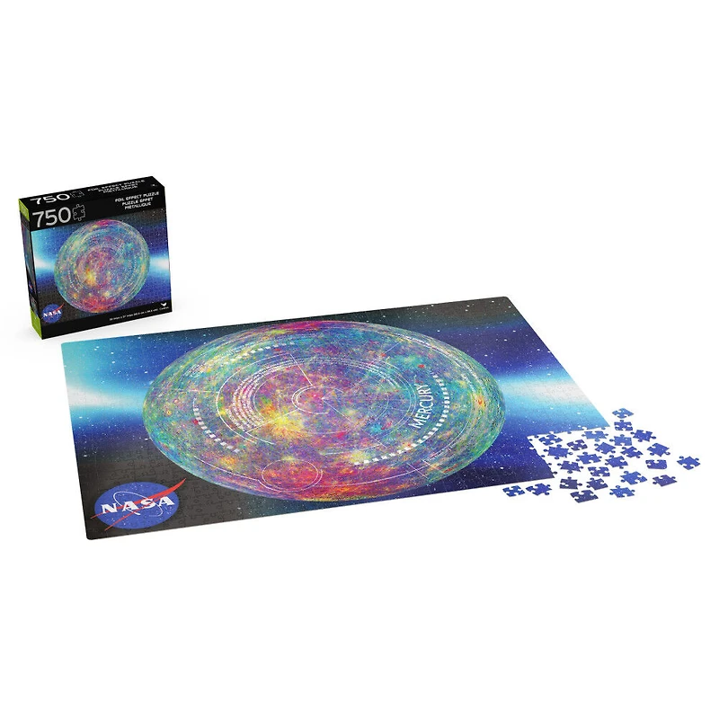 Puzzle NASA 750 pièces avec effet aluminium