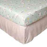 Ensemble de draps à berceau Ciel Et Arcs-En-Ciel 4 Pièces BF