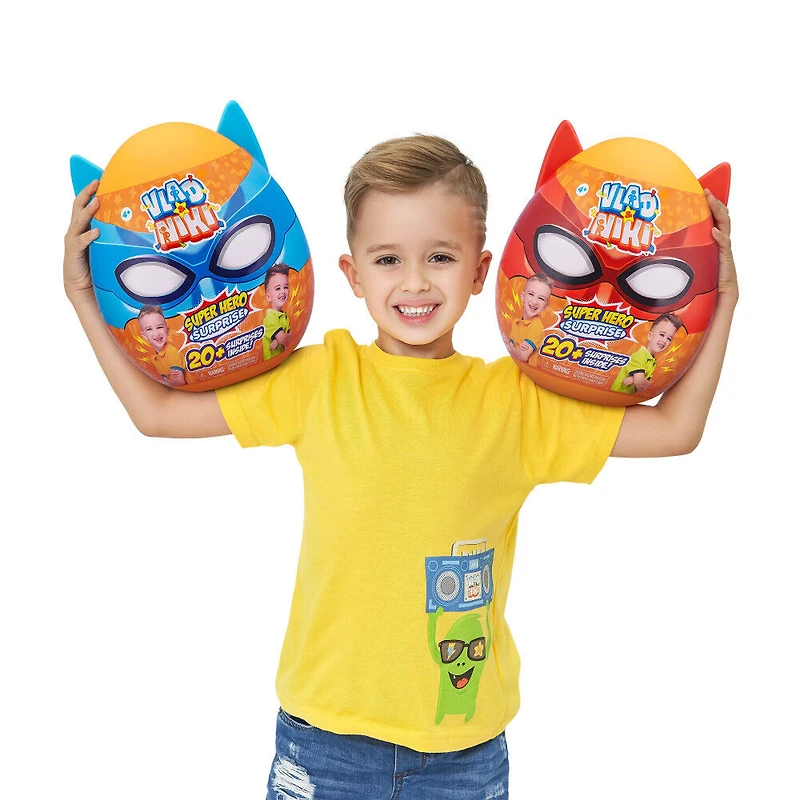 Oeuf surprise des Super-héros Vlad and Niki (rouge) par ZURU