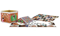 Eurographics Gingerbread House Shaped Tin 550 Pc