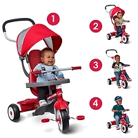 Tricycle Stroll N' Trike 4-en-1 de Radio Flyer