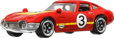 Hot Wheels 1:64 Scale Die-Cast Vintage Toyota 2000 GT Racing Club Car