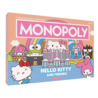 USAopoly MONOPOLY: Hello Kitty and Friends Premium - Édition anglaise