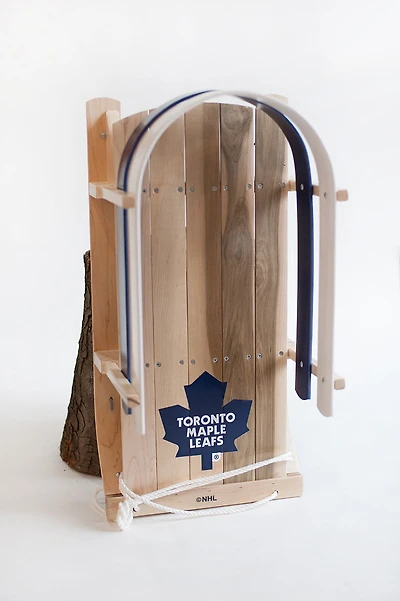 JAB - Traîneau pour enfant avec le logo LNH de l'équipe des Maple Leafs de Toronto