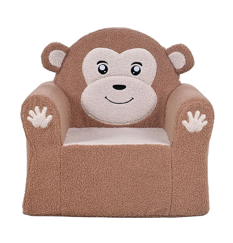 Little Loungers Kids Plush Chair - Monkey