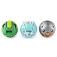 Bakugan, Starter Pack 3 personnages, Haos Nobilious, Créatures transformables à collectionner