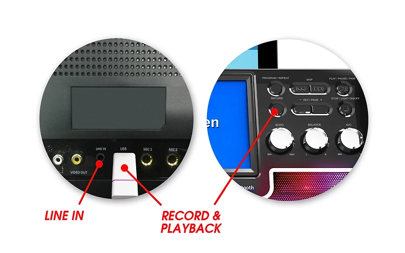 iKARAOKE Bluetooth CD+G Karaoke System - R Exclusive