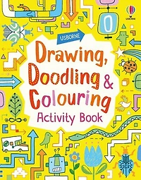 Drawing Doodling and Colouring Activity Book - Édition anglaise