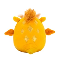 Peluche Squishmallows 5" - Monsieur le dragon orange au ventre étincelant