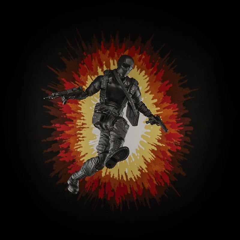 G.I. Joe Classified Series, figurine Snake Eyes de collection avec de nombreux accessoires, emballage classique