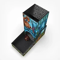Campaign Dice Tower, Portable 7 Polyhedral Dice Role-Playing Board Games DND Dungeons Dragons MTG Magic the Gathering