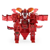 Bakugan, GeoForge Dragonoid, 7 en 1, inclut un Dragonoid True Metal exclusif et 6 Bakugan Geogan à collectionner