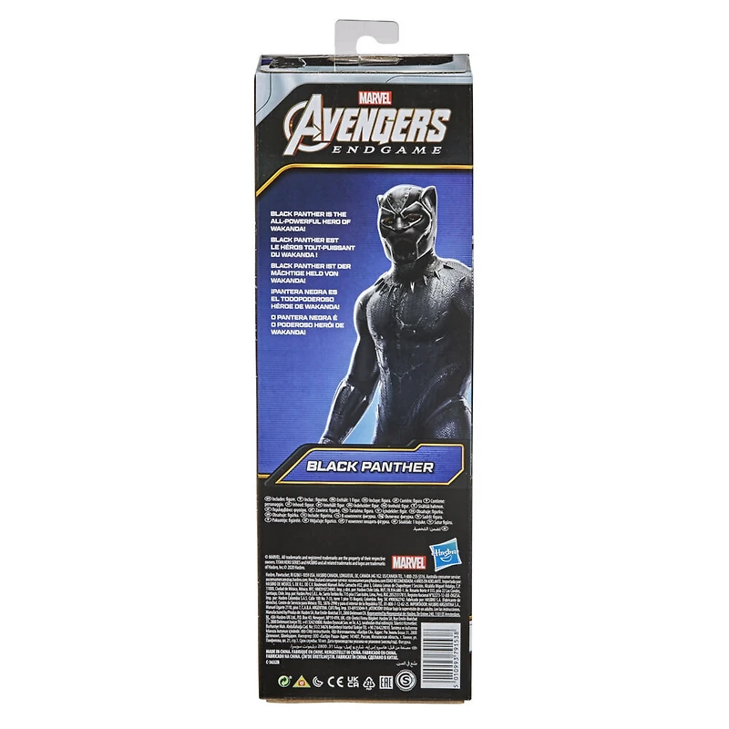 Marvel Avengers Titan Hero Series Collectible 12-Inch Black Panther Action Figure