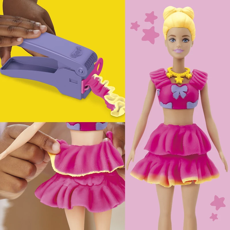Play-Doh Barbie Ruffles and Bows Doll Set