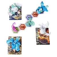 Bakugan Evolutions, Battle Strike Pack Dragonoid et Sluggler, 6 figurines articulées Bakugan, 9 cartes à collectionner et 8 BakuCores