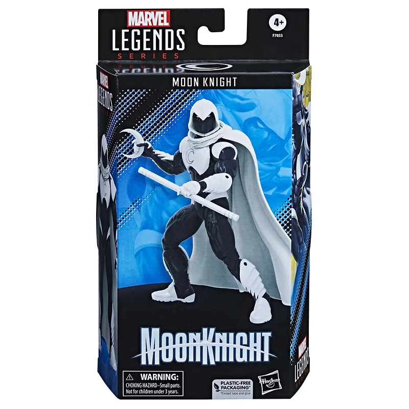 Hasbro Marvel Legends Series, figurine articulée de collection Moon Knight de 15 cm des bandes dessinées Marvel