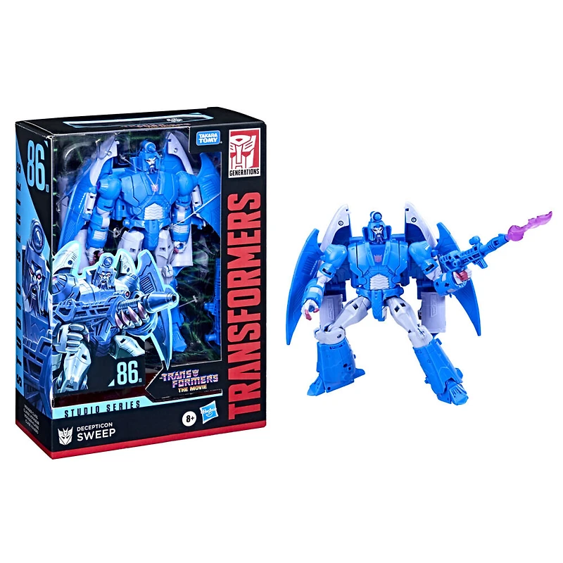 Transformers Studio Series 86-10, figurine Decepticon Sweep de 16,5 cm de Transformers : le film, classe Voyageur
