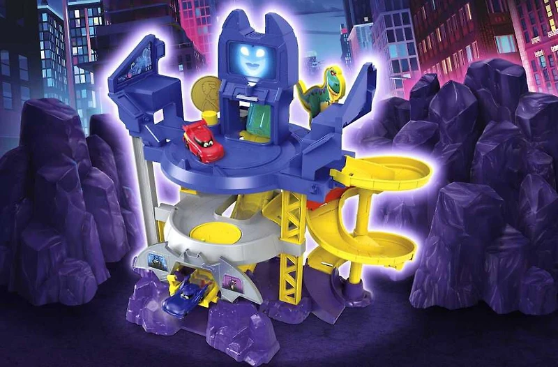 Fisher-Price - DC Batwheels - Batcave Lancement et Course