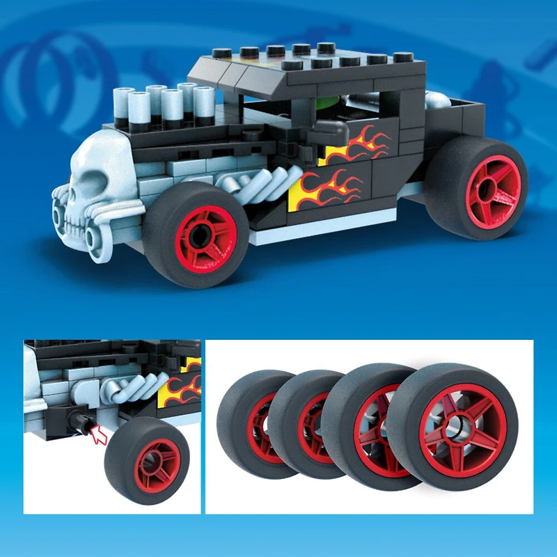 Hot Wheels - Mega Construx - Monster Truck Bone Shaker