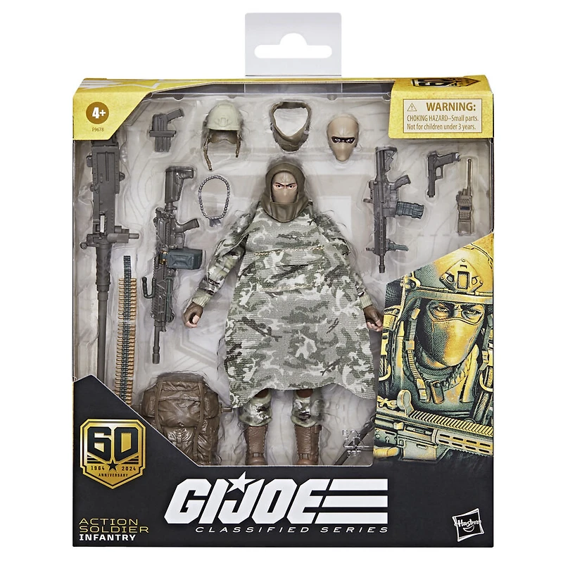 G.I. Joe Classified Series 60th Anniversary Action Soldier - Infantry Action Figure