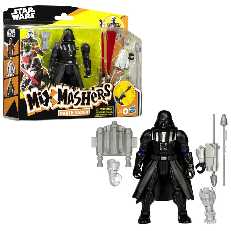 MixMashers Star Wars Darth Vader Custom Mix-And-Match Deluxe Action Figure & Accessories