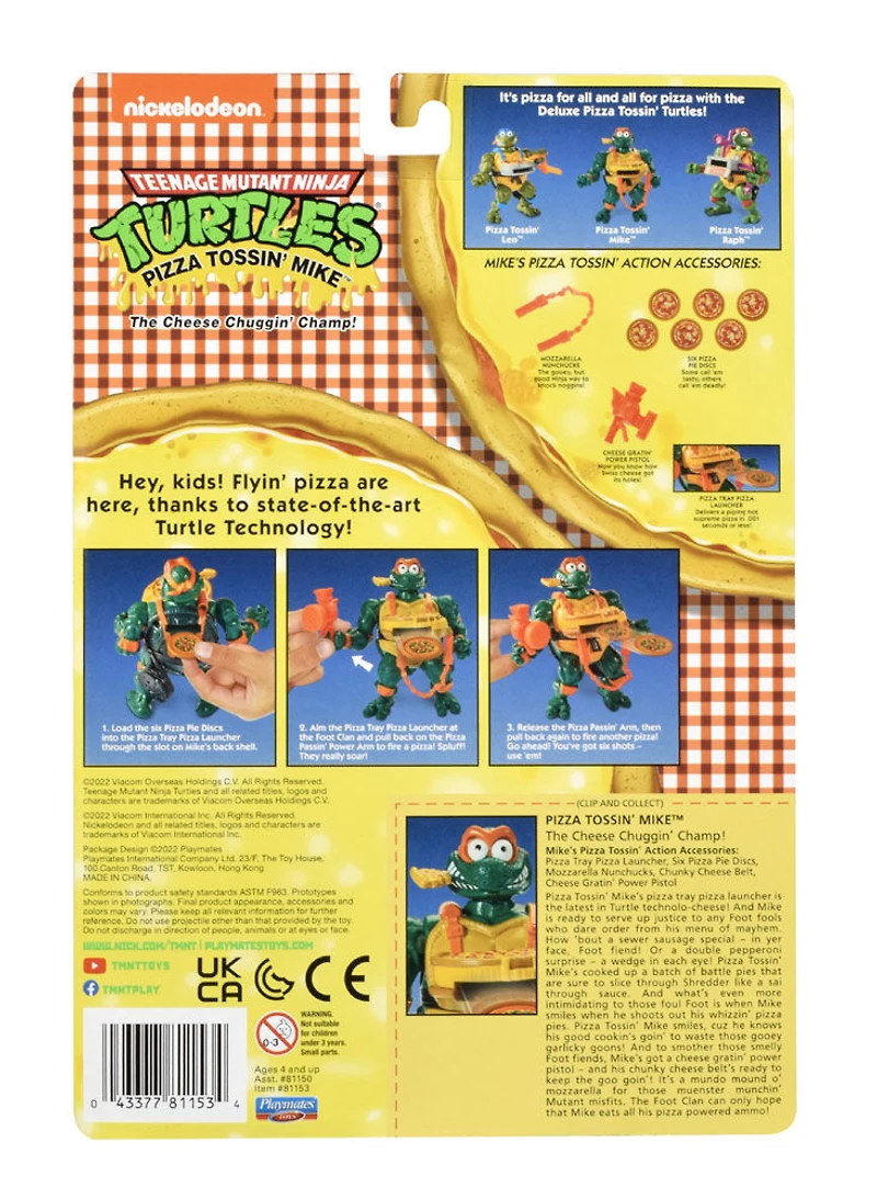 TMNT Classic Pizza Tossin' Mike