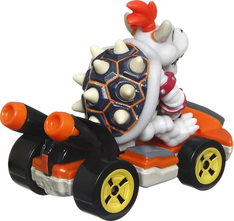 Dry Bowser Standard Kart Véhicule Hot Wheels