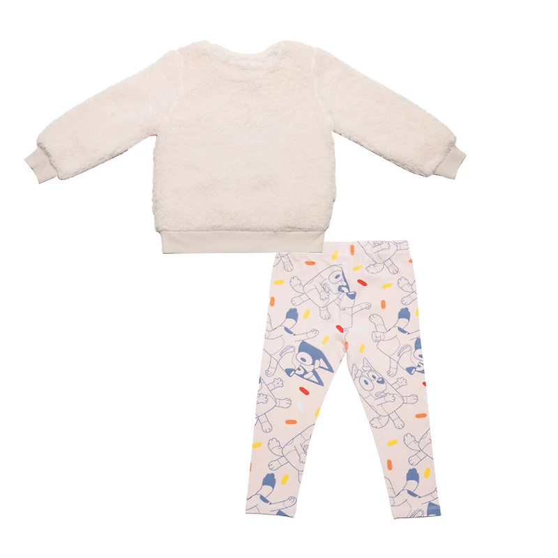 Bluey - Ensemble deux pièces - Blanc cassé - Taille 2T - Exclusivité Toys "R" Us